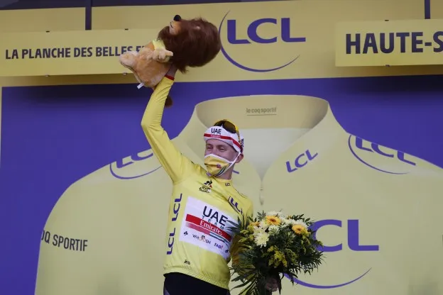 Pogacar over Touroverwinning: 'Ik kan niet in woorden omschrijven hoe ik me voel'