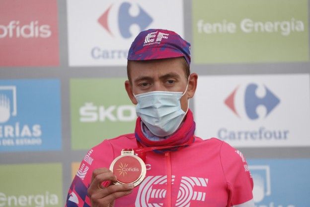 Carthy verrassend derde in Vuelta a España: 'Ik ben helemaal gekookt'