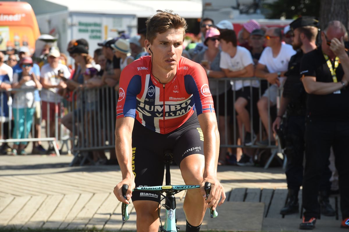 Once Van Aert's trusted right hand man, but now, Amund Grondahl Jansen (31) retires