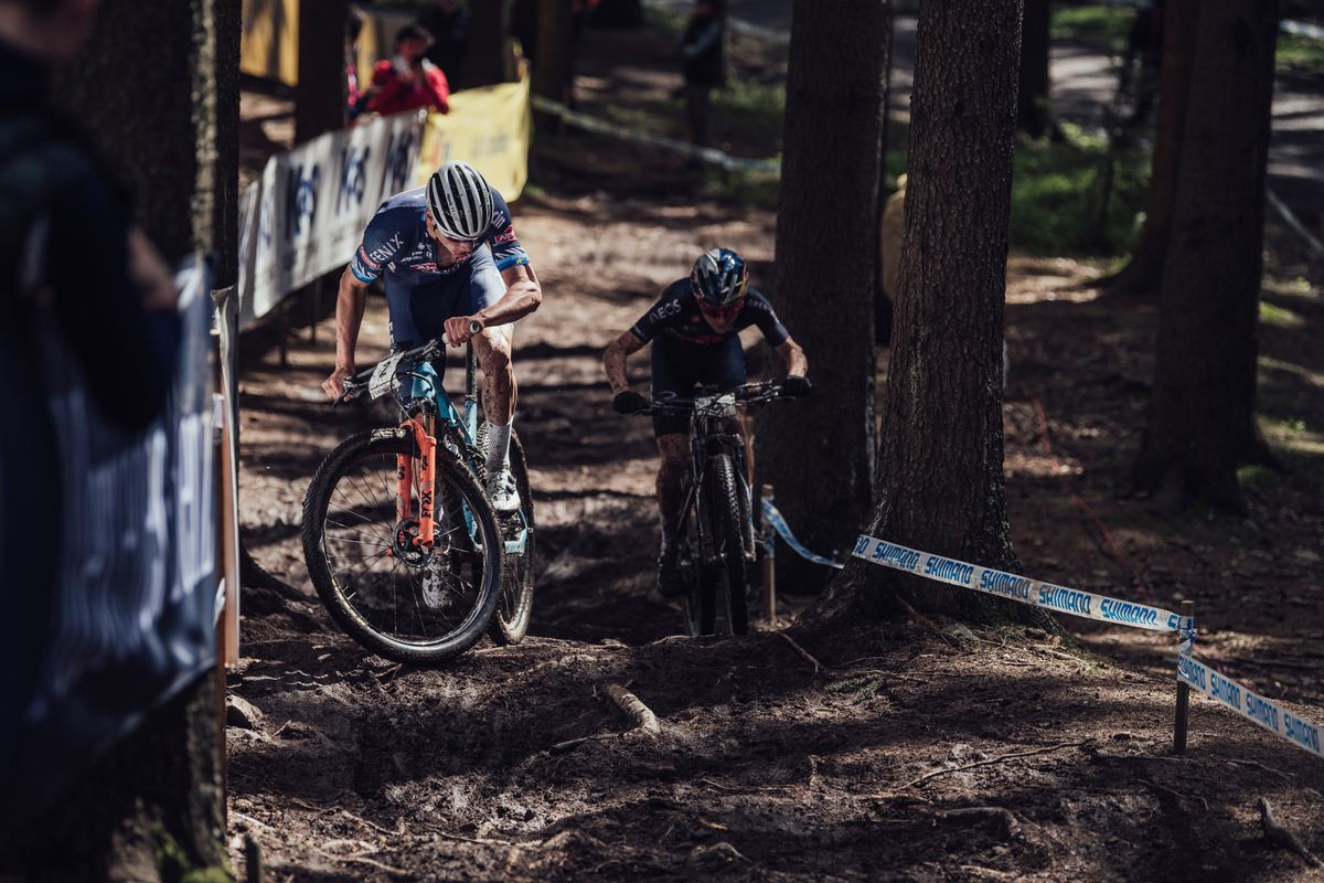 Tom Pidcock returns to Nove Město MTB World Cup this week, while van der Poel skips after breaking bone last year