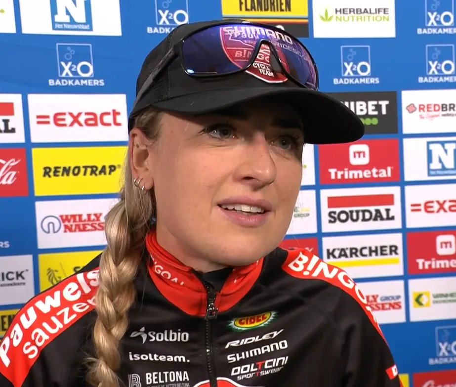 Betsema baalt van tweede plek in Boom: 'Maar sta nu wel aan de leiding in de Superprestige'