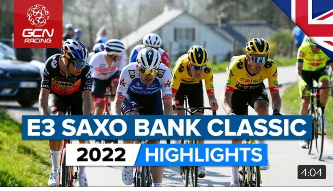 🎥 Samenvatting E3 Saxo Bank Classic 2022: Van Aert en Laporte demonstreren voor Jumbo-Visma