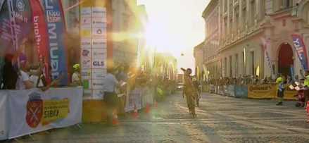 Slotetappe Sibiu Tour gaat naar vluchter Gandin; Aleotti eindwinnaar