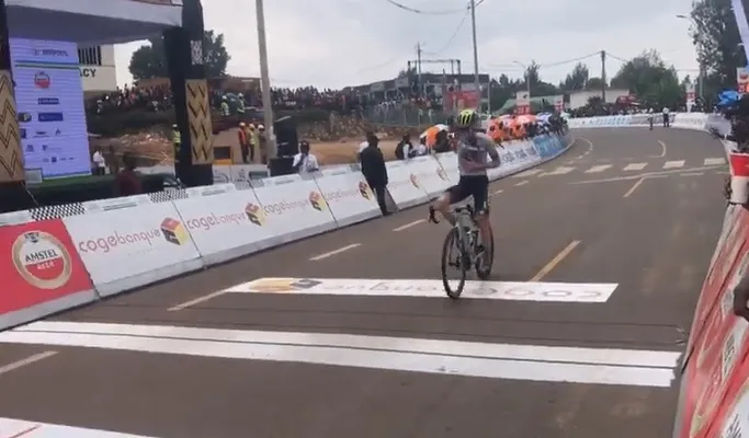 Badilatti wint na lange solo zesde etappe Ronde van Rwanda, Lecerf blijft leider namens Quick Step