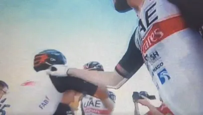 Molano schenkt sjeik verrassend zege in UAE Tour: 'Ik weet niet hoe ik het gedaan heb'