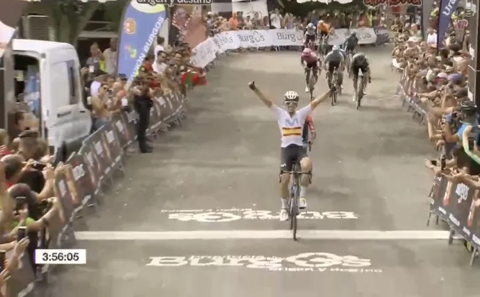 Lazkano vervolgt briljant jaar met ritwinst in Burgos, Roglic niet in de problemen in explosief slot