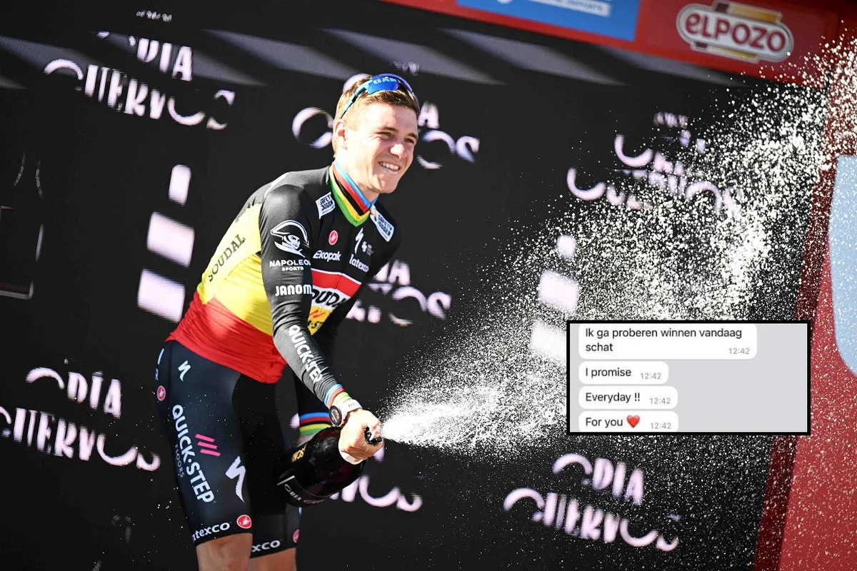 In voor- en tegenspoed: Vrouw Oumi raapte haar Remco weer op, met (voorspelde) ritzege als gevolg