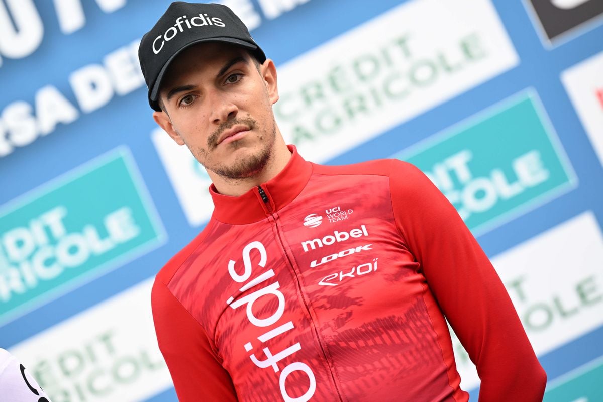 Stefano Oldani deelt Cofidis-kopmanschap met Poolse spurter Stanislaw Aniolkowski in de Giro
