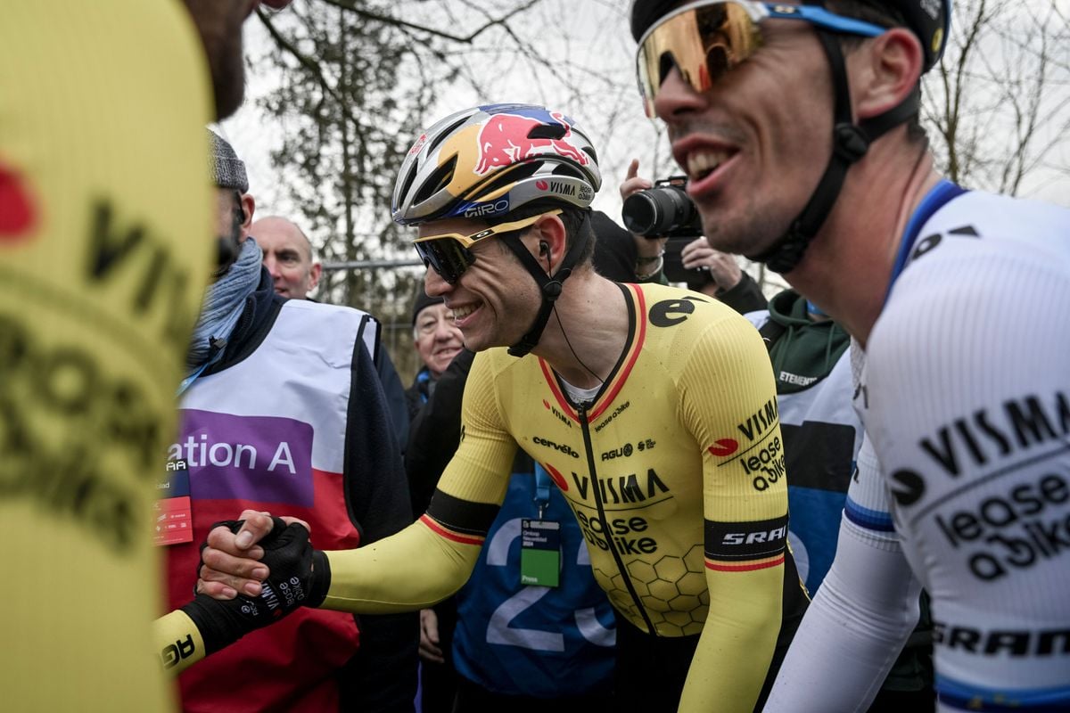 'Visma | Lease a Bike en Wout van Aert breken contract open en gaan verbintenis voor onbepaalde tijd aan'