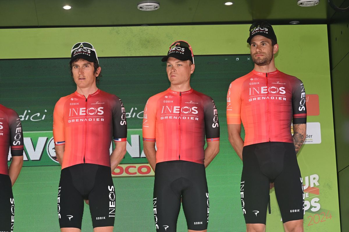 LIVE etappe 2 Giro d'Italia 2024  | INEOS neemt commando over, Piccolo solo