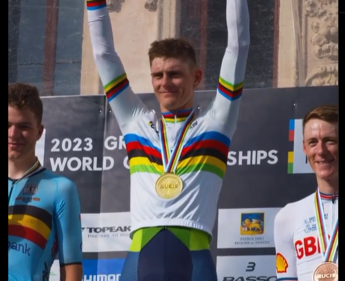 In de schaduw van Van der Poel hoopt titelverdediger Mohoric op verrassingen op WK gravel