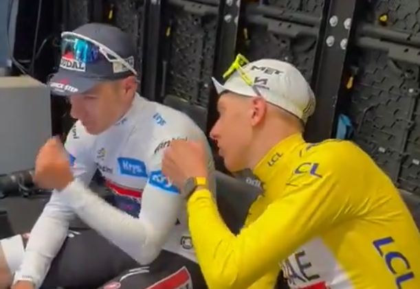 🎥 Controversy erupts as Evenepoel and Pogacar take jab at Roglic: "You shouldn't be afraid of him"