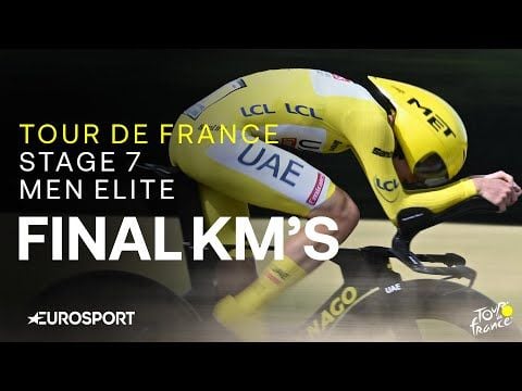 🎥 Samenvatting etappe 7 Tour de France: Evenepoel luistert Tourdebuut op met winst in tijdrit