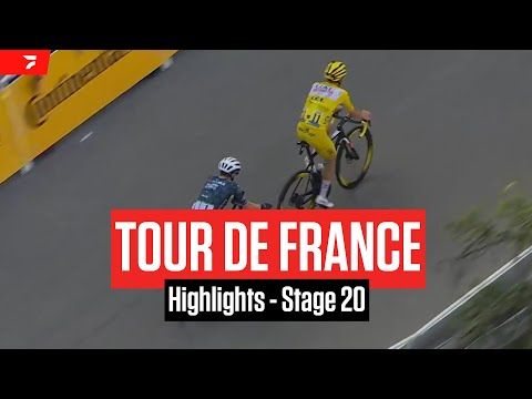 🎥 Samenvatting etappe 20 Tour de France: De hele dag in de wielen, en dan alsnog moeten winnen...