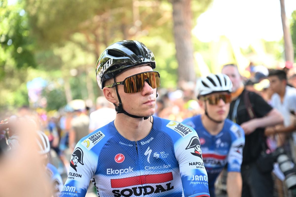 Evenepoel rides well in Britain and evaluates after 2 days