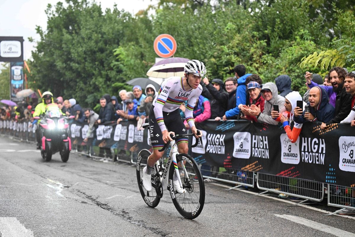 'Code rood afgekondigd in Lombardije': Valt Tre Valli Varesinie met Pogacar en Evenepoel in het water?