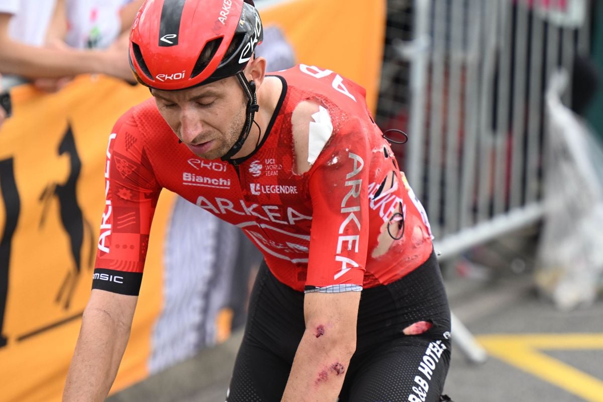 Capiot still hasn't received apology from Van Gils after Tour crash: "It's typical of Van Gils as I know him"