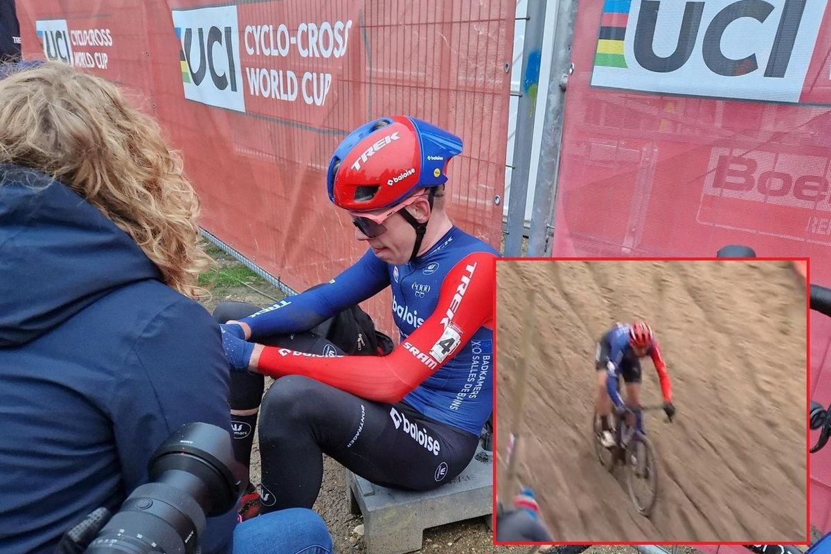 Rain and women's race surprise Ronhaar in Hulst: "That might have cost me second place in the end"