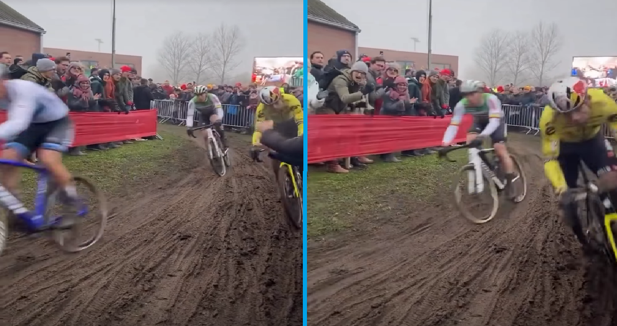 🎥 Nieuwe beelden van val Wout van Aert, Sven Nys roept op: 'Blijf alsjeblieft achter de hekken!'