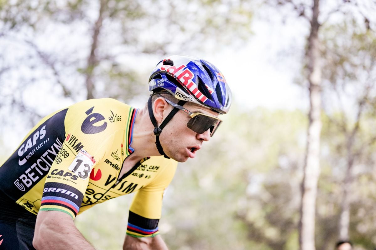 Visma | Lease a Bike casts doubt on Van Aert's comeback: "He's not ahead of schedule, let's put it that way"