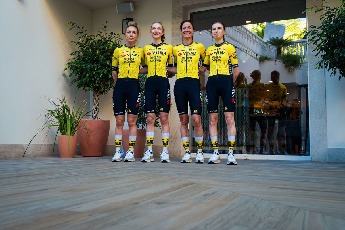 An ambitious yet transitional year: how the Visma | Lease a Bike women's team plans to make Plugge's goal a reality