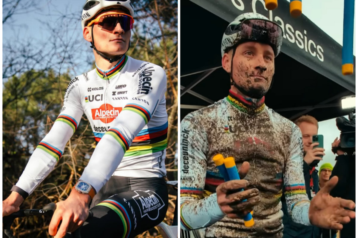 Ondertussen in het peloton | Van der Poel rijdt rond met horloge van 300.000 euro en test reactievermogen