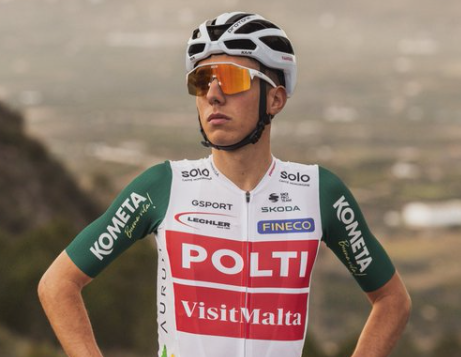 Wielertenues 2025: Team Polti VisitMalta ook in 2025 in rode broeken