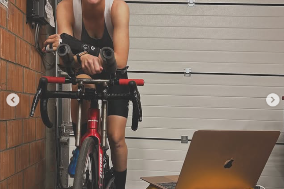 Worst back on the bike, but indoors: "We still have some goals for this season"