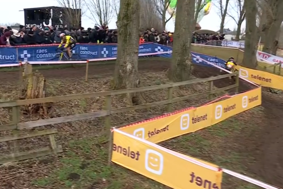 Epic battle between Van Aert and Iserbyt in Gullegem; Georges gets fitting birthday gift