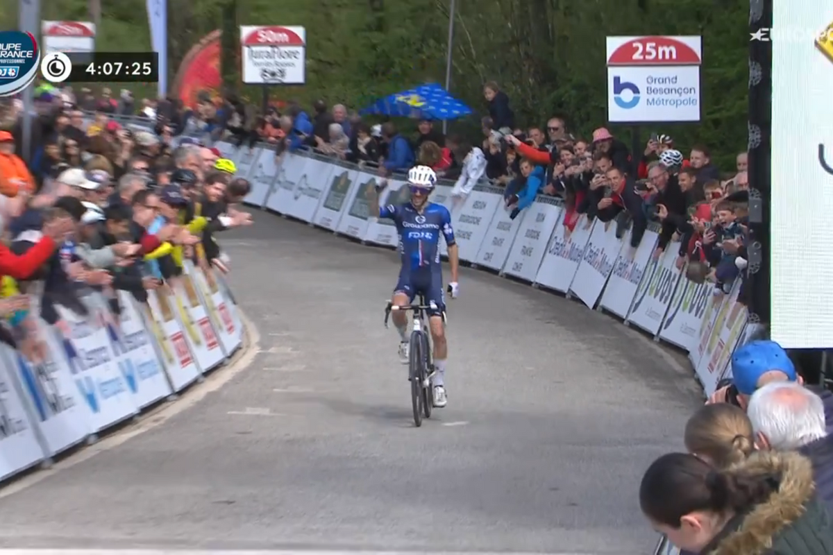 First win in three years for Guillaume Martin, who triumphs in Classic Grand Besancon Doubs