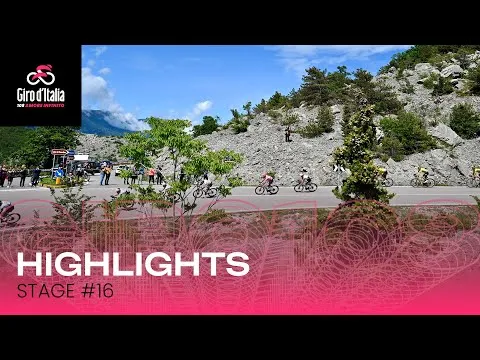 🎥 Samenvatting etappe 16 Giro d'Italia 2025: Derde week begint met krankzinnige bergrit die veel slachtoffers kent