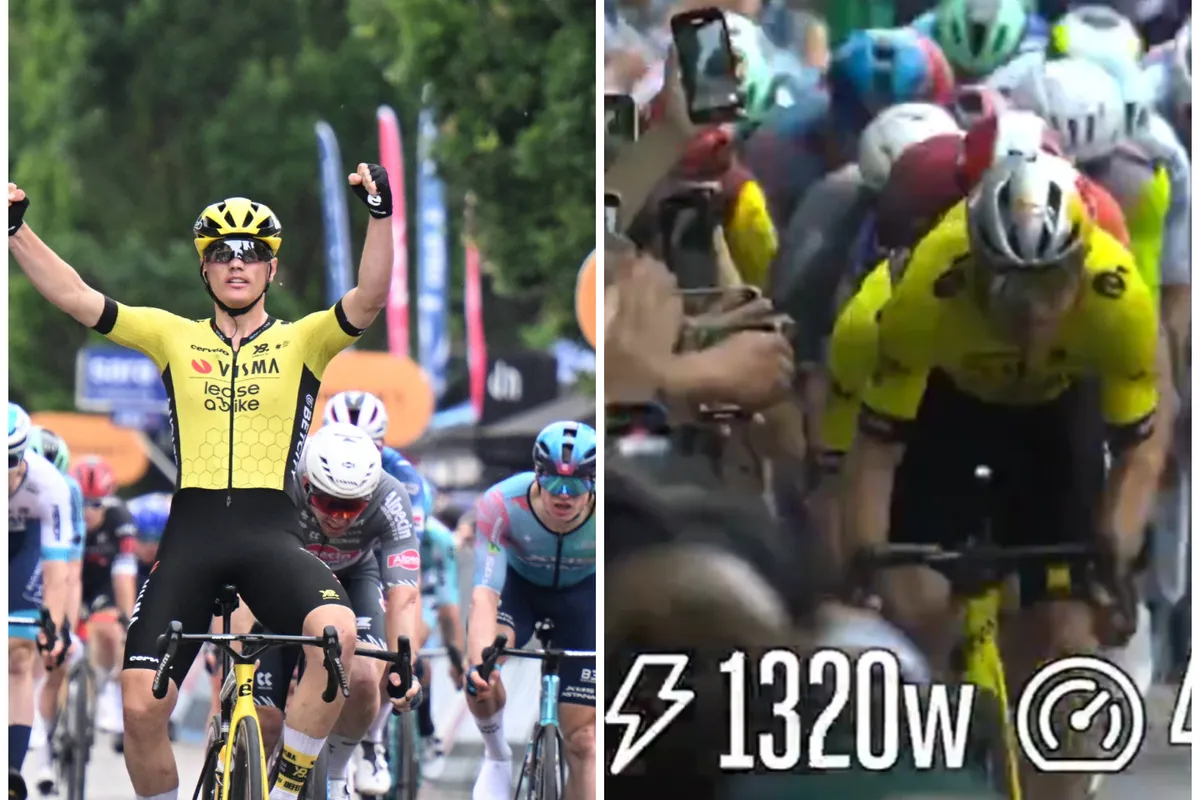 🎥 Does this confirm van Aert's upward trend? Belgian cyclist produces abnormal watts in masterful lead-out