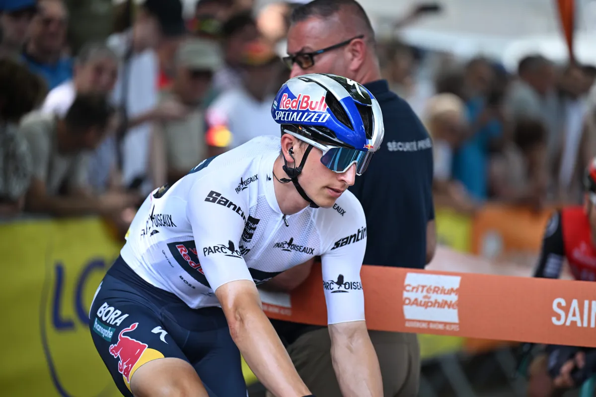 Not Evenepoel but Lipowitz finishes third behind Pogacar and Vingegaard: "That’s when I decided to try something"