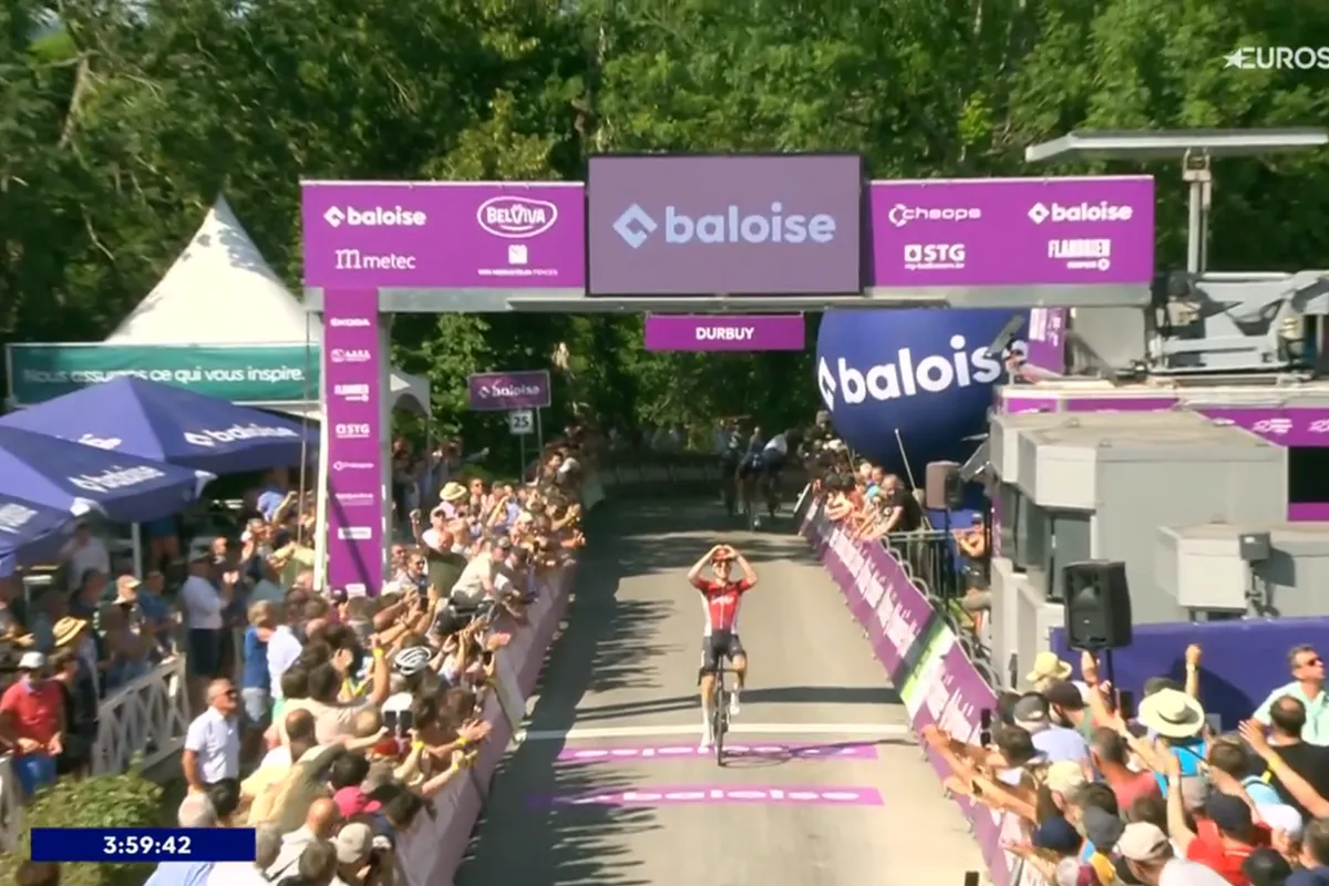Berckmoes bezorgt Lotto zege in koninginnenrit Baloise Belgium Tour, Baroncini neemt met 2 tellen leiderstrui over