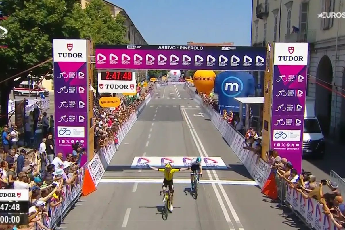 Nordhagen wins final stage, and 'new Pogi' Omrzel steals pink jersey from Tuckwell