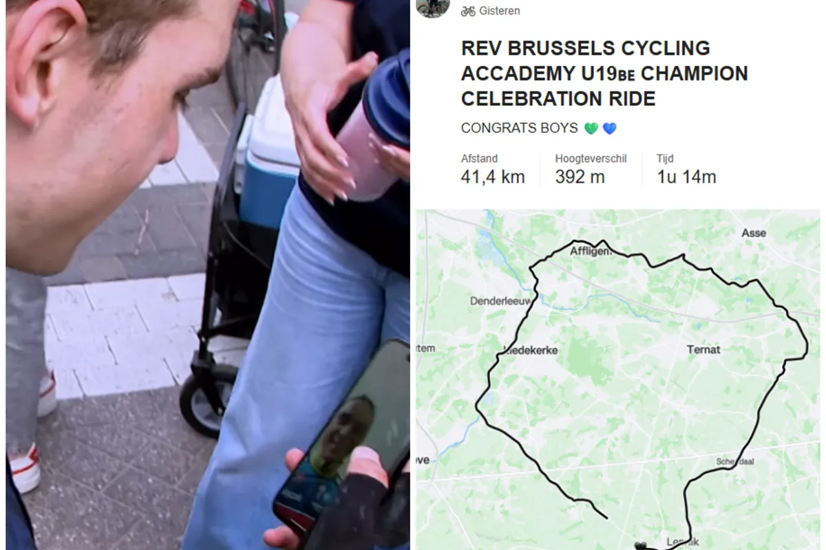 Evenepoel postpones training due to national title won by his own development team: "He is always very involved"