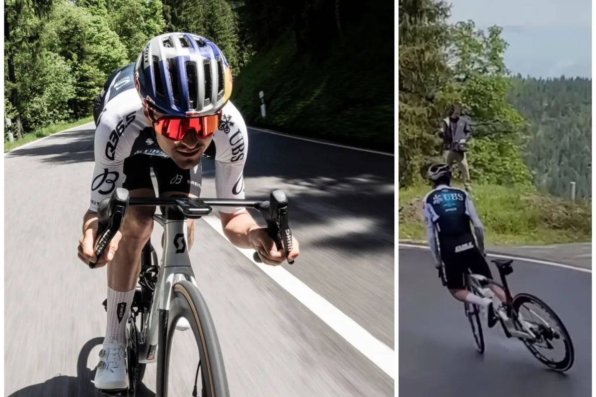🎥 Zo kan het ook: Pidcock laat idiote fietsskills zien met drifts en duizelingwekkende snelheden