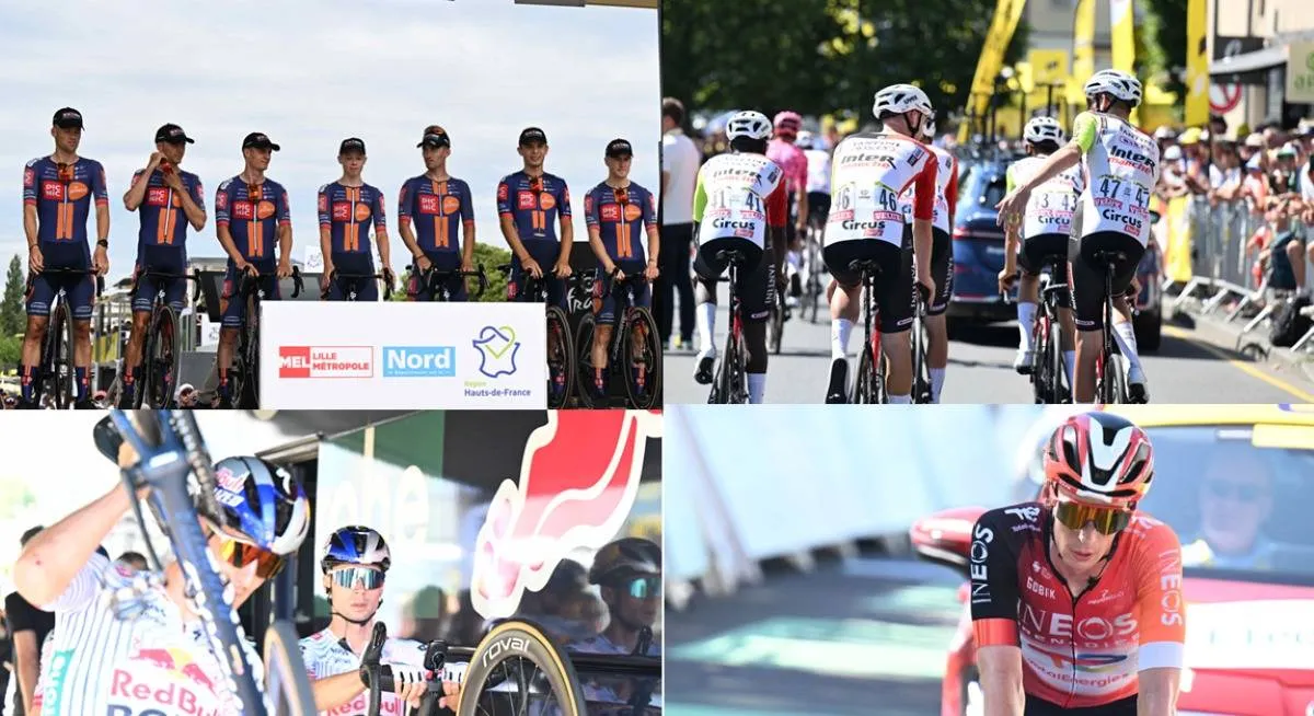 Nederlandse Tourdebutanten na eerste week: 'Bedenk dat hij met gehavend lichaam 9 keer bidons is komen halen bij 30 graden'
