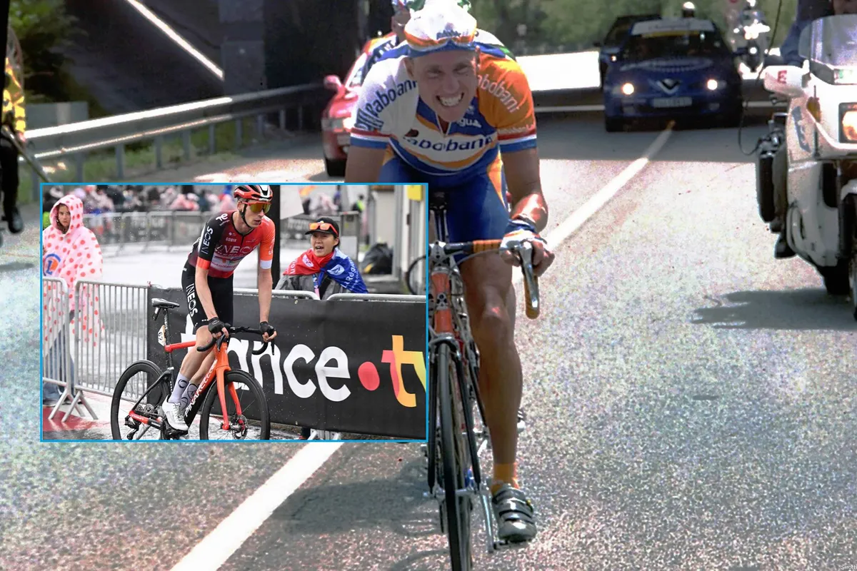 Zege Arensman door de ogen van emotionele voorganger Boogerd: 'Wilde die Duitser wel van zijn fiets aftrekken, haha'
