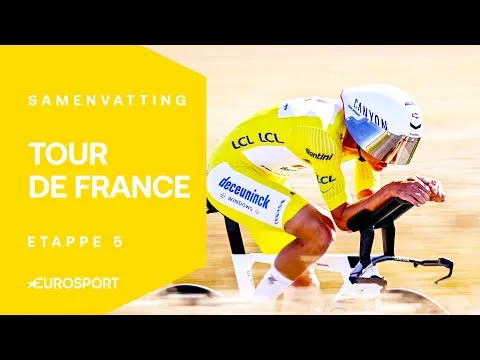 🎥 Samenvatting etappe 5 Tour de France 2025: Pogacar en Vingegaard doen dingen die niemand had verwacht