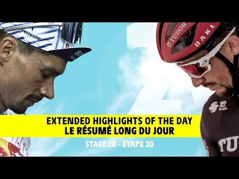 🎥 Highlights stage 20 Tour de France 2025 | 'Sprinter' Groves goes solo and finishes ahead of Van den Broek and Eenkhoorn