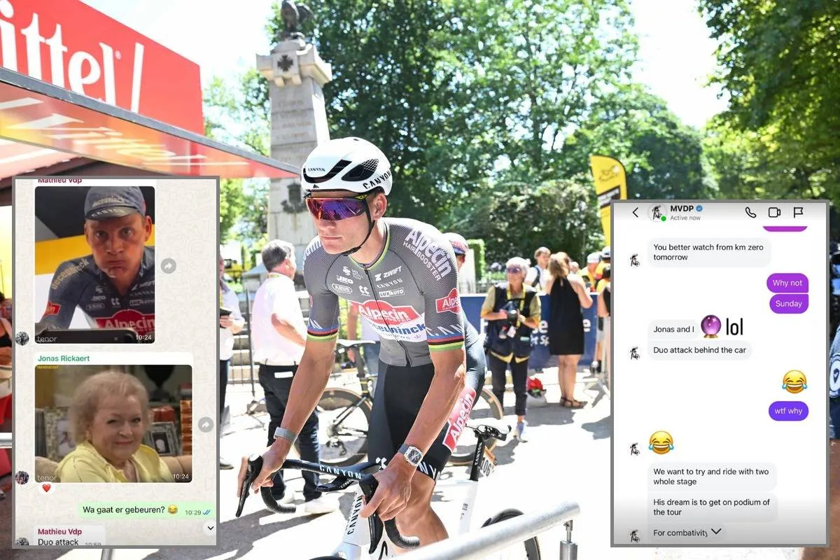 'Je kijkt maar beter vanaf kilometer 0!' Van der Poel en Rickaert deelden bizarre inspanning al met ploeg en vrienden