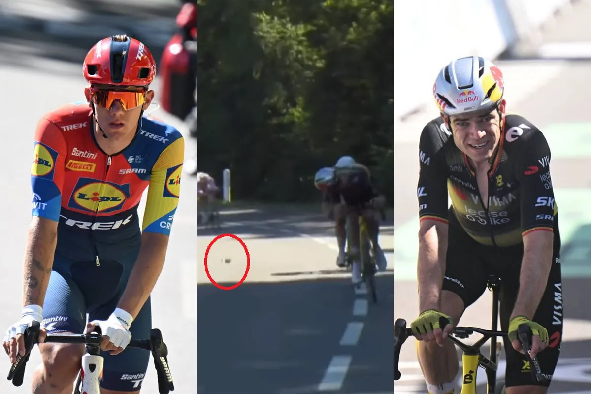 Van Aert vecht er (zonder bril) op los op Mur de Bretagne, maar Nys lijdt op heel andere manier: 'Krijg dit niet verteerd'