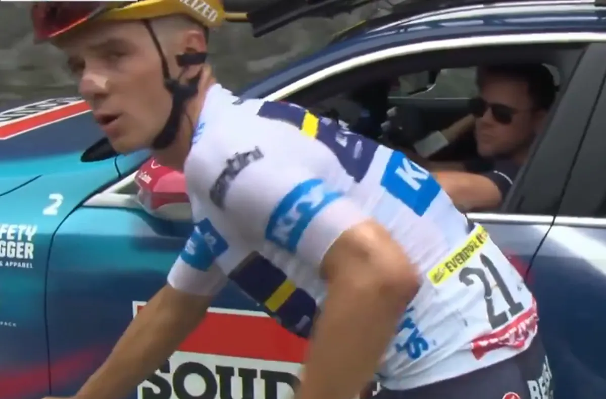 De Cauwer vindt dat gebaren Evenepoel niet zouden mogen: 'Dat gecrispeerde moet eruit'