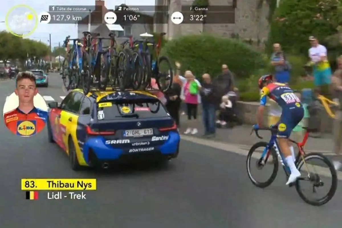 Should Thibau Nys be worried after just one Tour de France stage due to 'nasty crash’? "It was horrible"