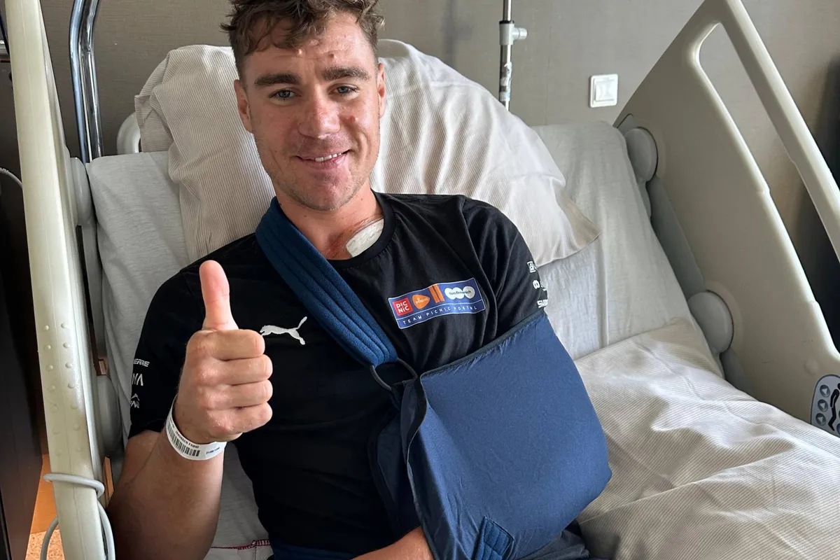 Gifbeker nog niet leeg voor Fabio Jakobsen: Picnic PostNL-sprinter vlak na rentree weer in de lappenmand