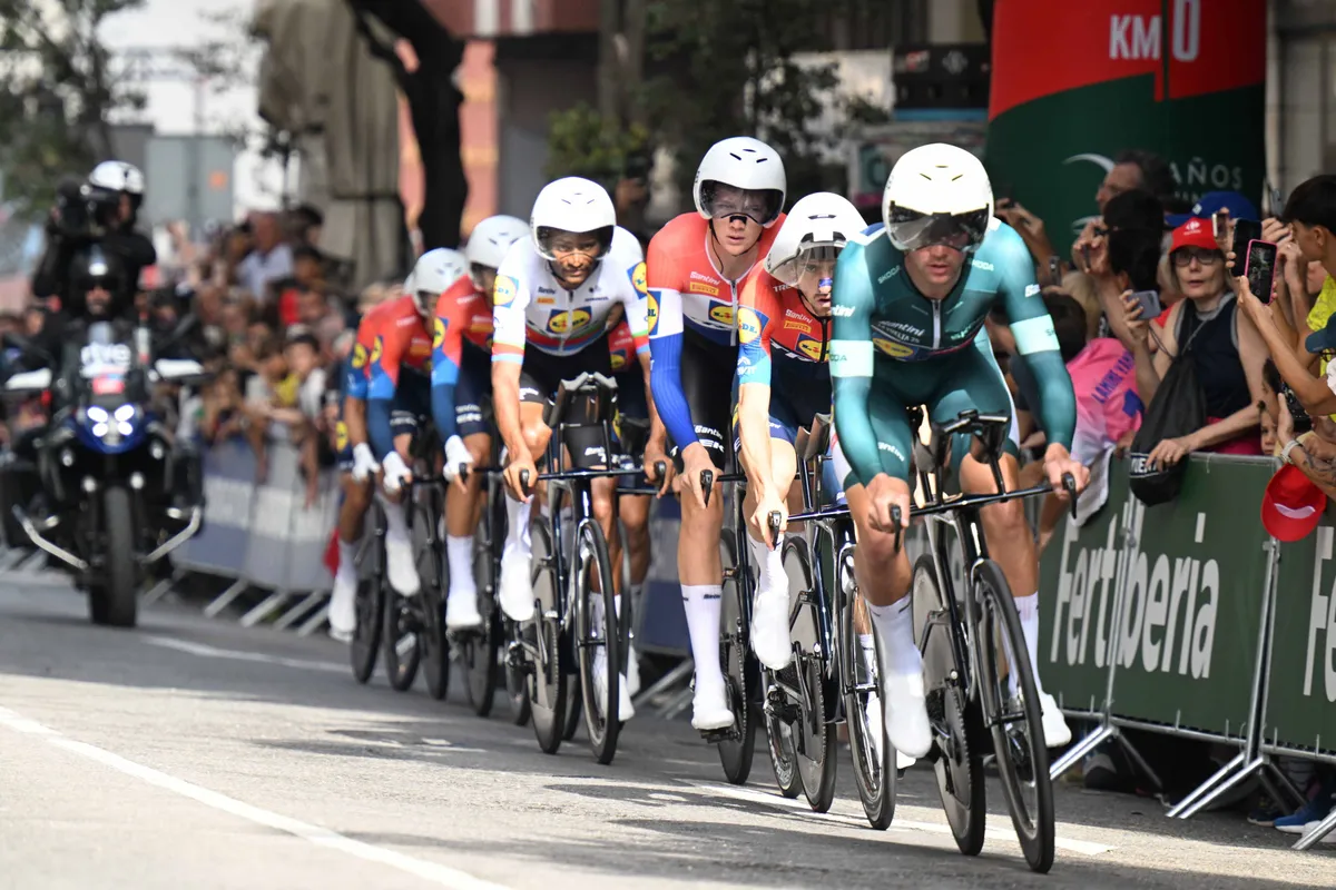Lidl-Trek smiling again after Ciccone briefly rode virtually in red: "Everyone was at their best"