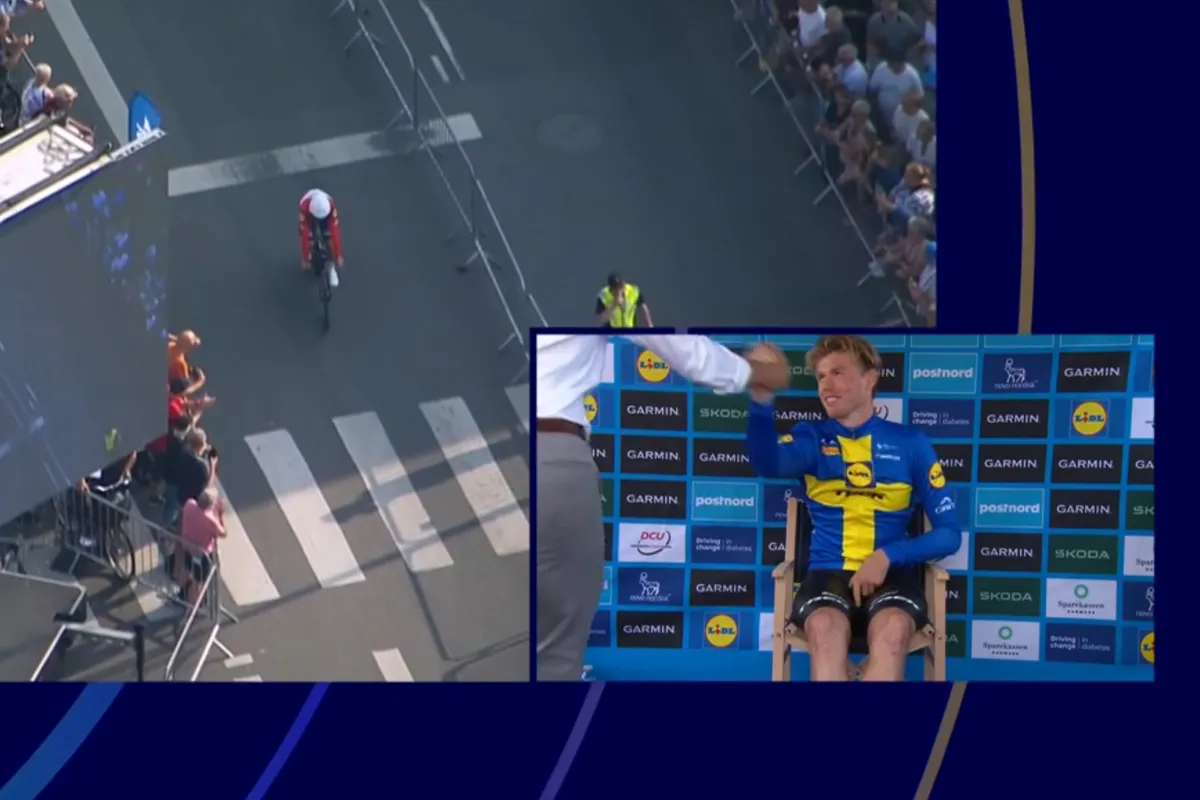 Söderqvist smeert ploegmaat Pedersen in krap 7 kilometer een kwart minuut aan, Lidl-Trek blijft juichen