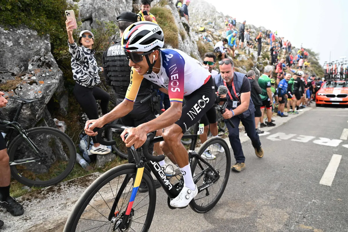 Alle seinen stonden op groen, maar lichtje bij Egan Bernal gaat in Vuelta nog eerder uit dan in de Giro