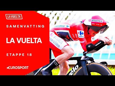 🎥 Samenvatting etappe 18 Vuelta a España 2025: Podium nog allerminst beslist na ingekorte race tegen de klok